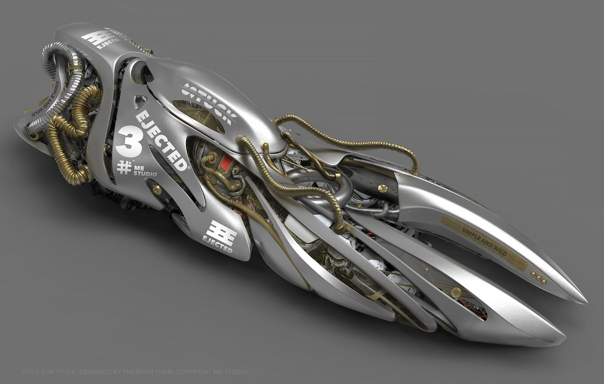 EJECTED racer