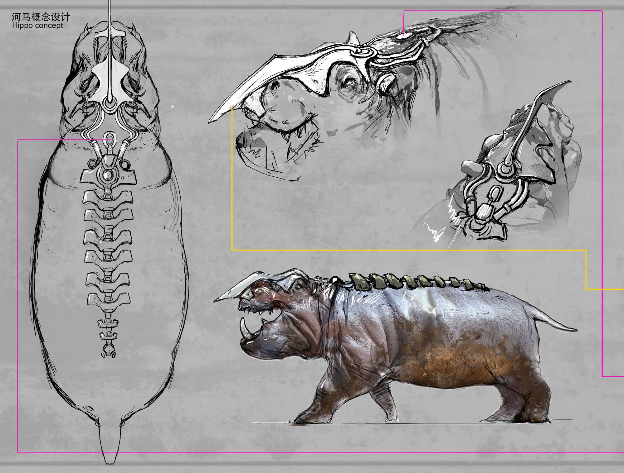 Free Fire creature scene