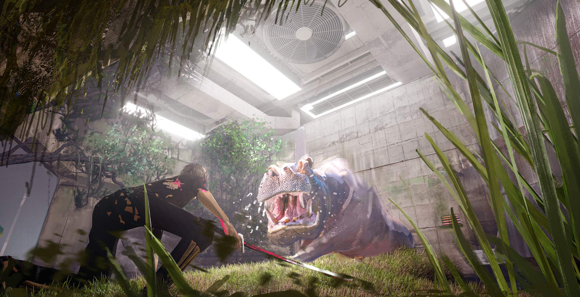 Free Fire jungle environment