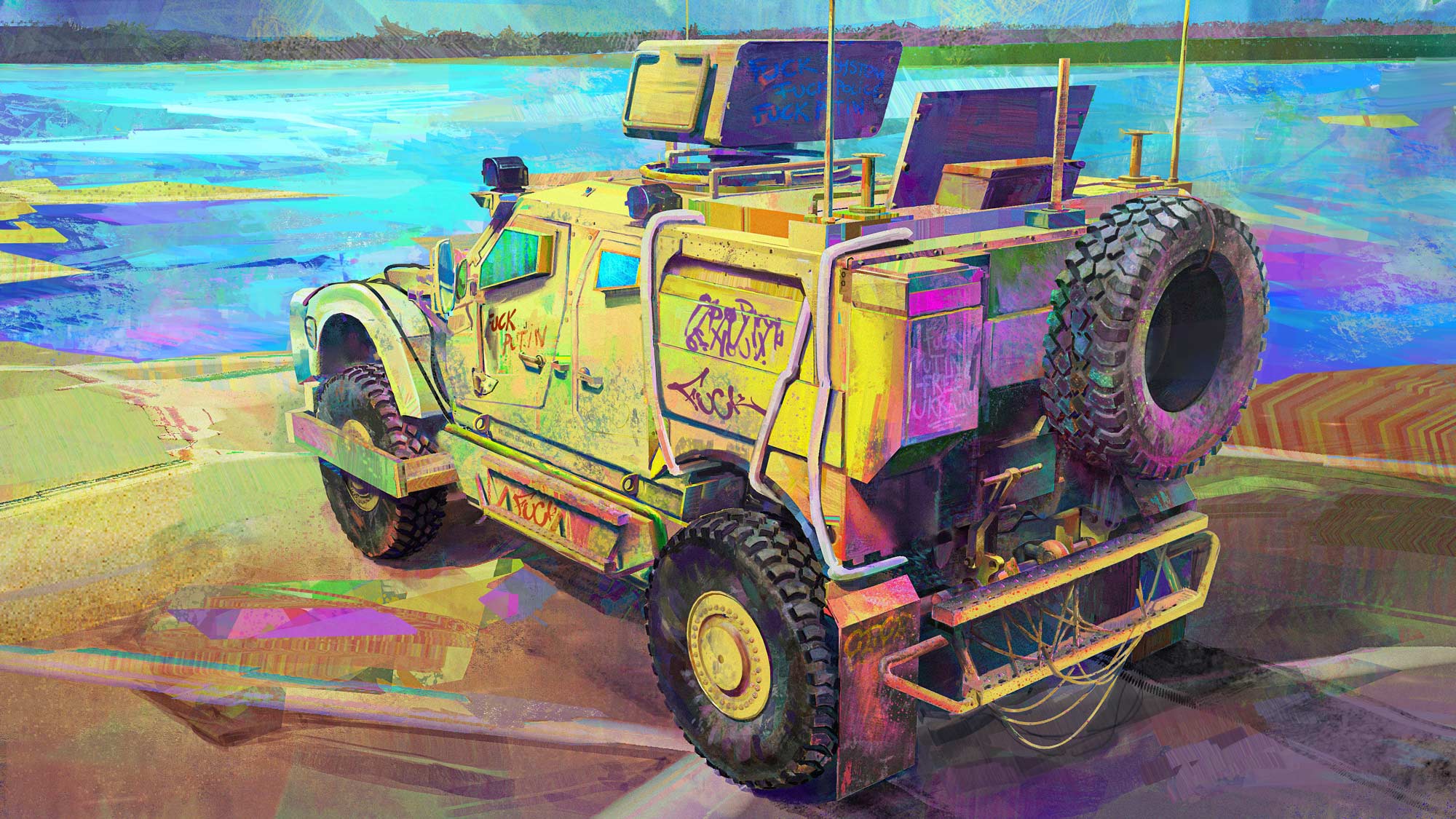 Oshkosh M-ATV hero