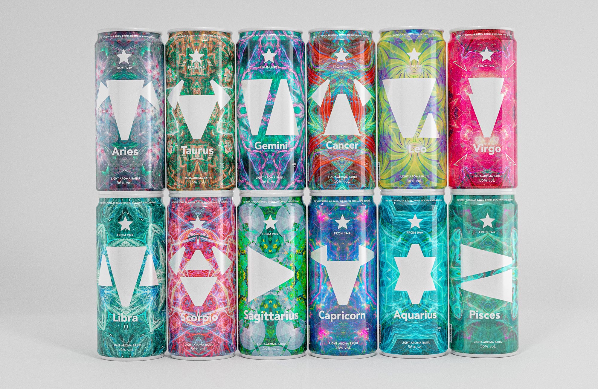 Red Star 12-zodiac packaging series